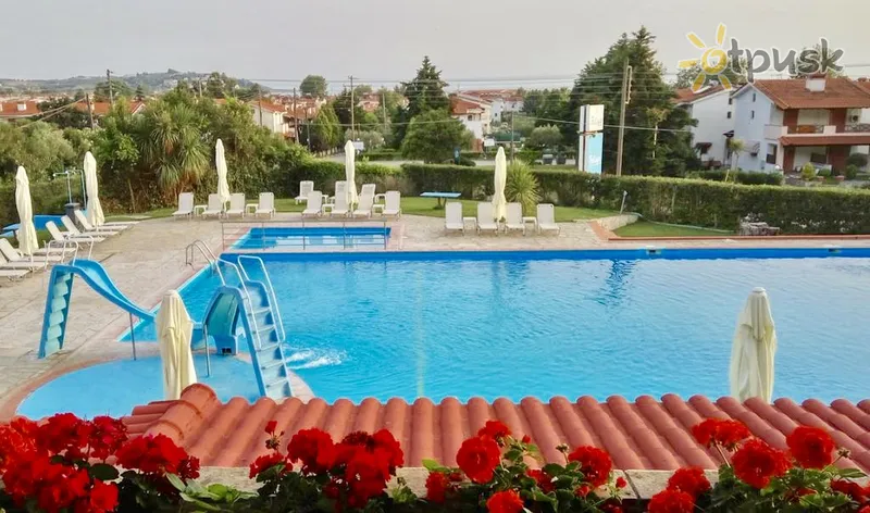 Фото отеля Bomo Bellagio Hotel 3* Халкідікі – Кассандра Греція екстер'єр та басейни