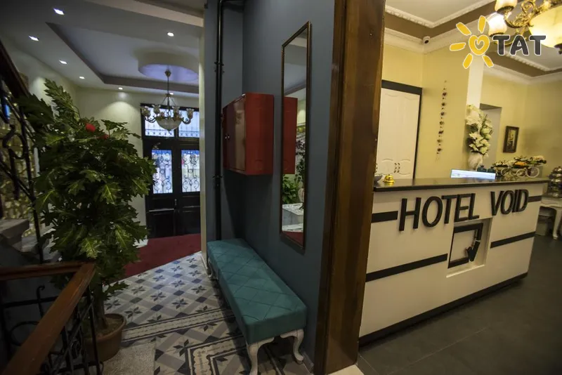 Фото отеля The Void Hotel 3* Стамбул Турция лобби и интерьер