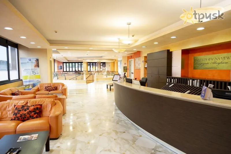 Фото отеля Ih Hotels Roma La Mela 4* Рим Италия лобби и интерьер