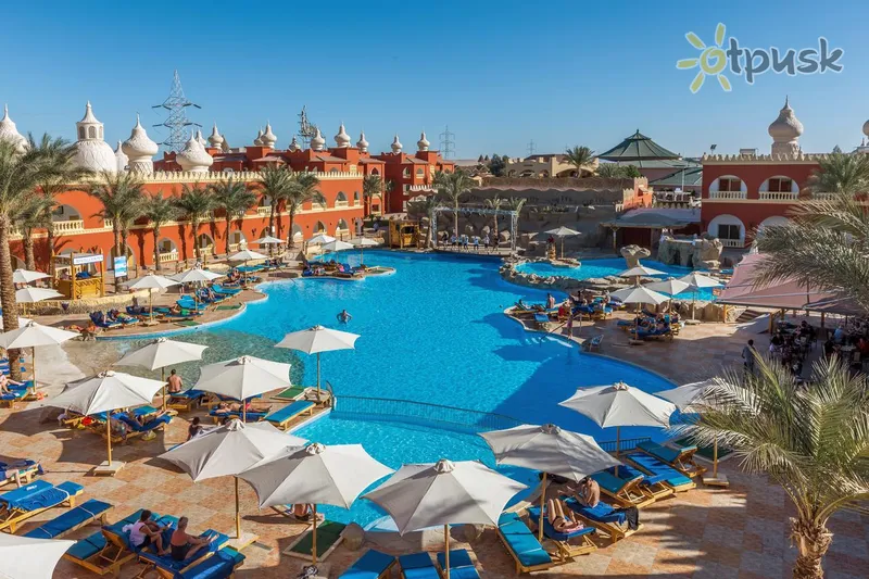 Фото отеля Albatros Alf Leila Wa Leila Resort 4* Хургада Египет экстерьер и бассейны