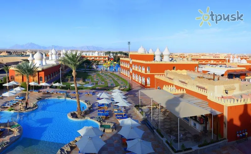 Фото отеля Albatros Alf Leila Wa Leila Resort 4* Хургада Египет экстерьер и бассейны