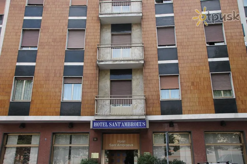 Фото отеля Sant'Ambroeus Hotel 3* Milāna Itālija ārpuse un baseini