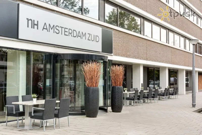 Фото отеля NH Amsterdam Zuid Hotel 4* Амстердам Нидерланды экстерьер и бассейны