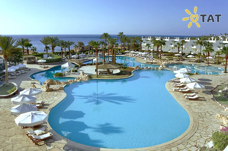 Фото отеля Safir Sharm Waterfalls Hotel 5* Šarm el Šeichas Egiptas išorė ir baseinai