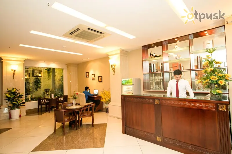 Фото отеля White Lion Hotel 3* Хошимин Вьетнам лобби и интерьер