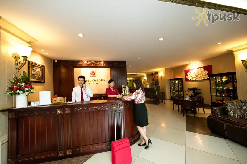 Фото отеля White Lion Hotel 3* Hošimina Vjetnama vestibils un interjers