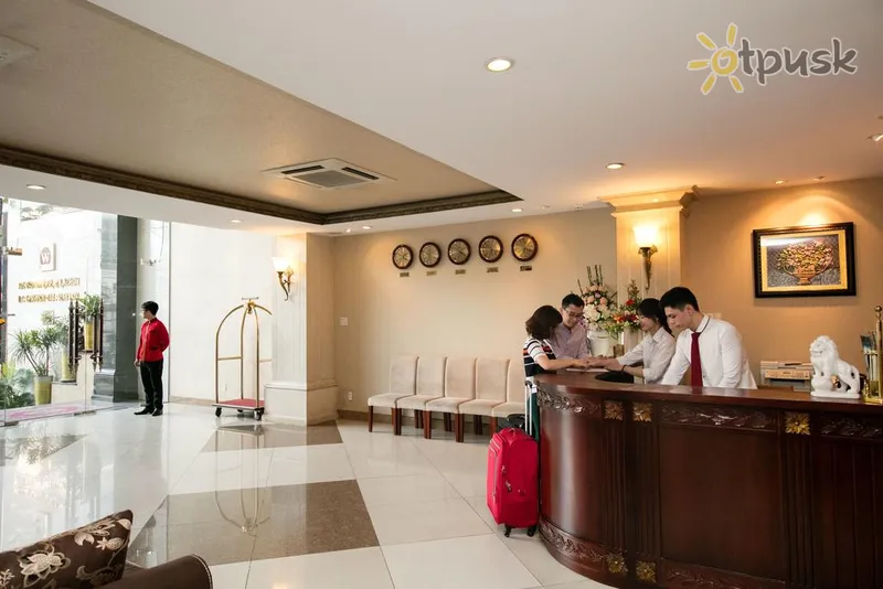 Фото отеля White Lion Hotel 3* Хошимин Вьетнам лобби и интерьер