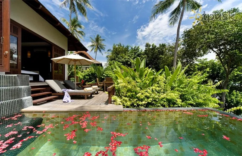 Фото отеля Bhundhari Resort & Spa 4* о. Самуи Таиланд экстерьер и бассейны