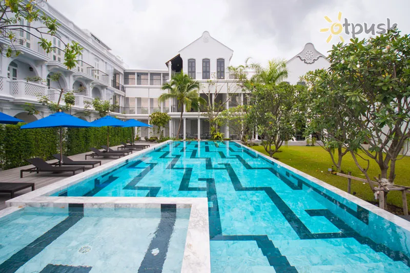 Фото отеля Little Nyonya Hotel 4* о. Пхукет Таиланд экстерьер и бассейны