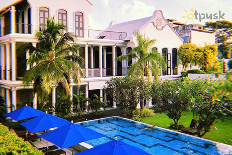 Фото отеля Little Nyonya Hotel 4* о. Пхукет Таїланд екстер'єр та басейни