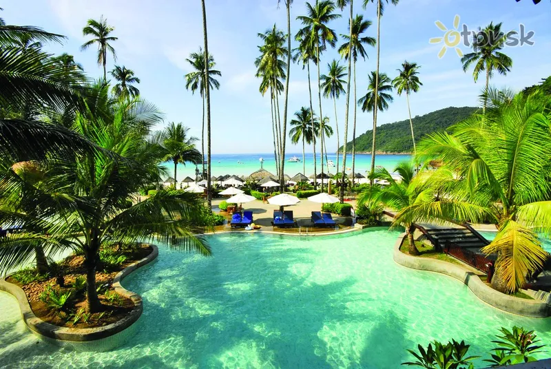 Фото отеля The Taaras Beach & Spa Resort 5* apie. Redang Malaizija išorė ir baseinai