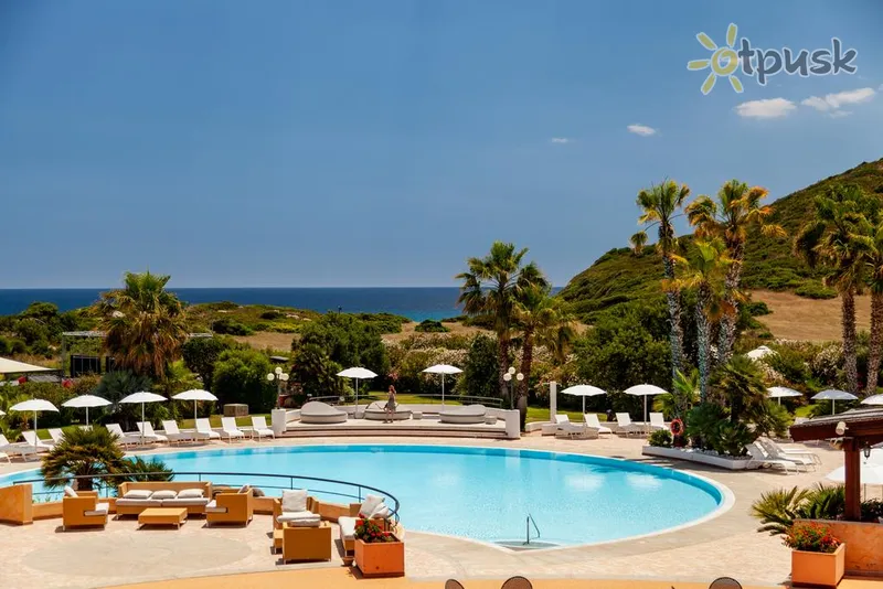 Фото отеля Sant'Elmo Beach Hotel - Blu Hotels 4* о. Сардиния Италия экстерьер и бассейны