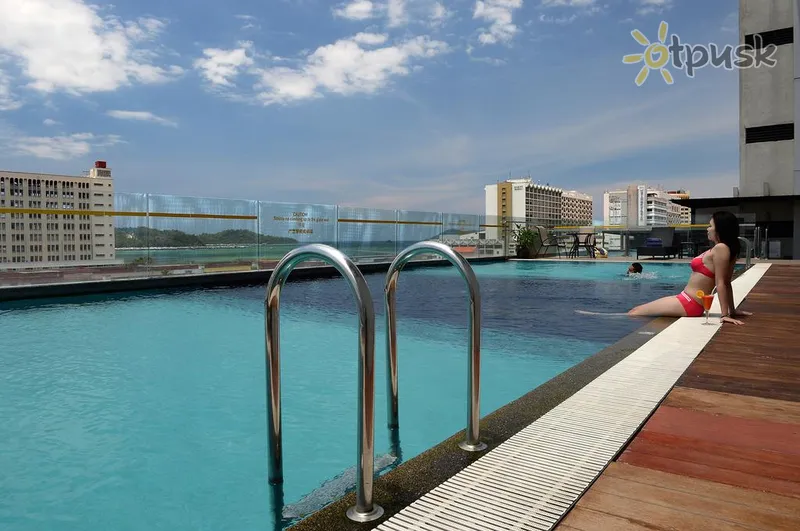 Фото отеля Horizon Hotel 4* Kota Kinabalu Malaizija išorė ir baseinai