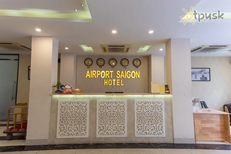 Фото отеля Airport Saigon Hotel 3* Хошимін В'єтнам лобі та інтер'єр