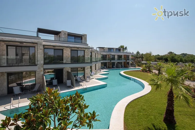 Фото отеля Portes Lithos Luxury Resort 5* Halkidiki — Kasandra Grieķija ārpuse un baseini