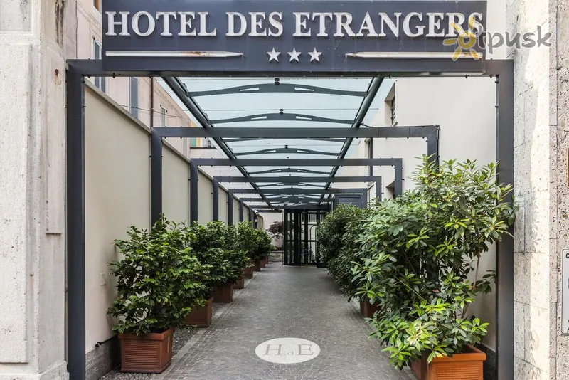 Фото отеля Des Etrangers Hotel 3* Milāna Itālija ārpuse un baseini
