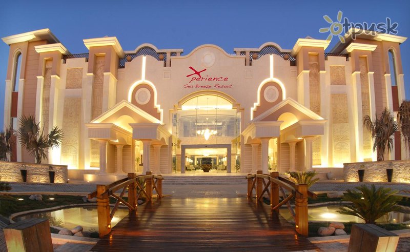Фото отеля Xperience Sea Breeze Resort 5* Шарм эль Шейх Египет экстерьер и бассейны