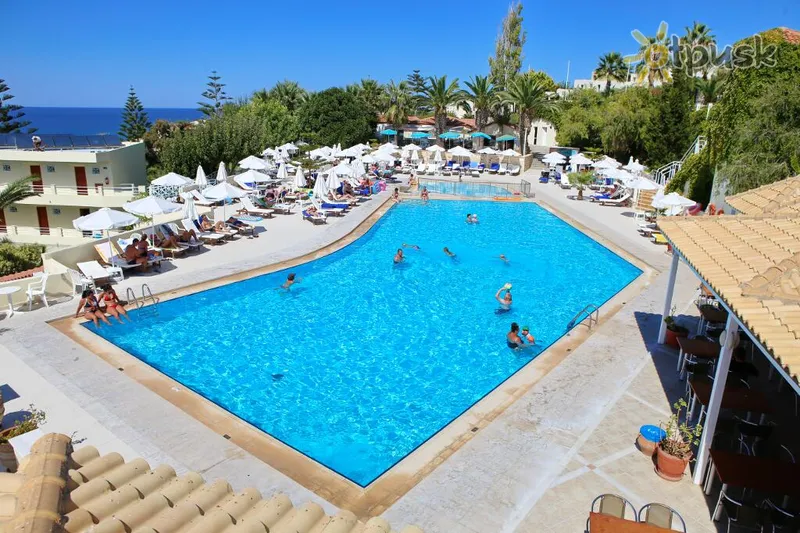Фото отеля Rethymno Mare & Water Park 5* Kreta – Retimnas Graikija išorė ir baseinai