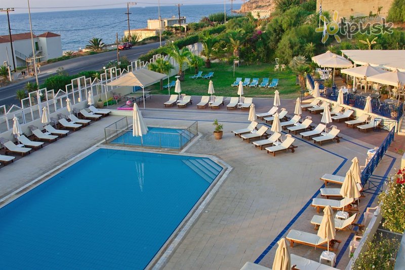 Фото отеля Rethymno Mare Royal & Water Park 5* о. Крит – Ретимно Греция экстерьер и бассейны