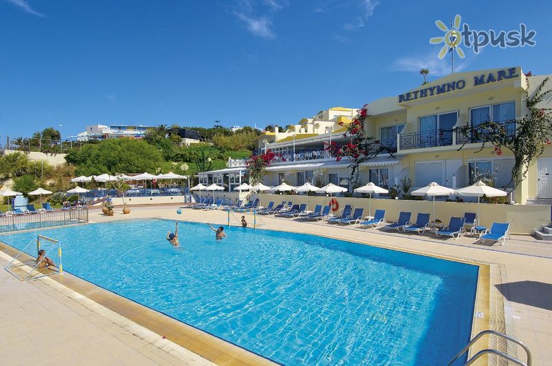Фото отеля Rethymno Mare Royal & Water Park 5* о. Крит – Ретимно Греция экстерьер и бассейны