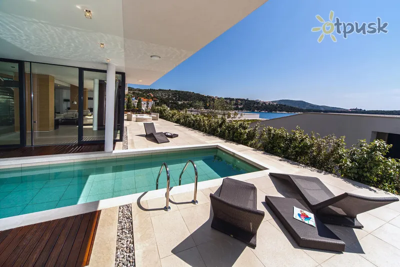 Фото отеля Golden Rays Luxury Villas 5* Primosten Kroatija išorė ir baseinai