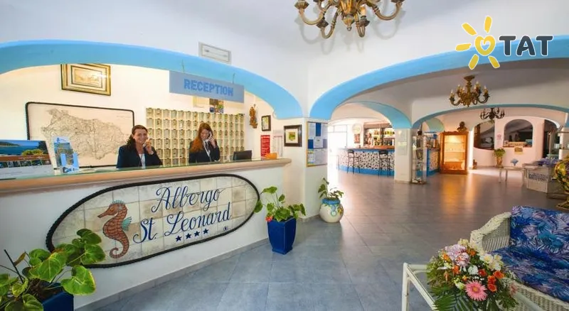 Фото отеля St. Leonard Hotel 4* о. Іскья Італія лобі та інтер'єр