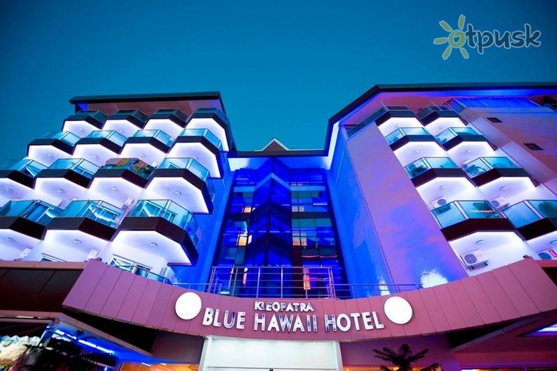 Фото отеля Kleopatra Blue Hawaii Hotel 3* Алания Турция экстерьер и бассейны