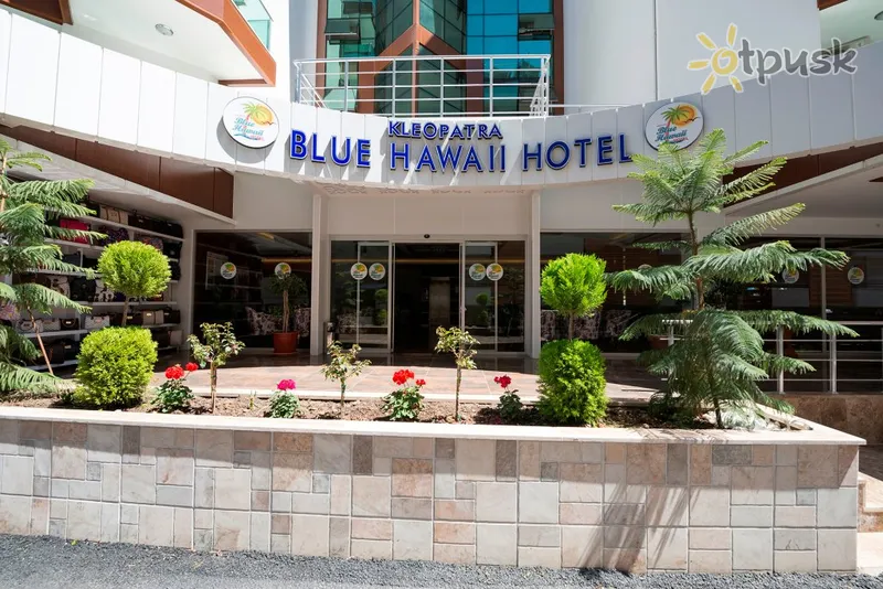 Фото отеля Kleopatra Blue Hawaii Hotel 3* Alanija Turkija išorė ir baseinai
