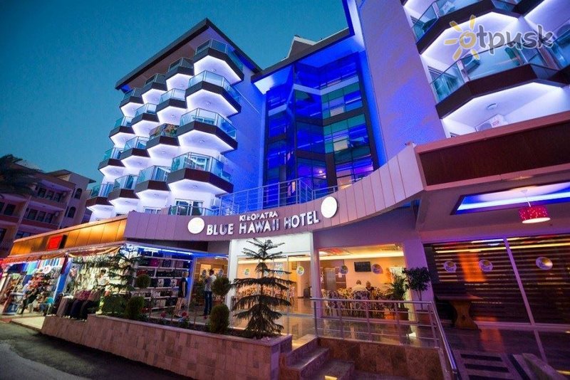 Фото отеля Kleopatra Blue Hawaii Hotel 3* Алания Турция экстерьер и бассейны