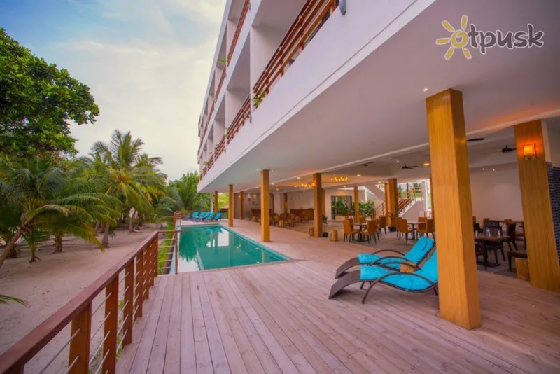 Фото отеля Kiha Beach Maldives 4* Баа Атол Мальдіви екстер'єр та басейни