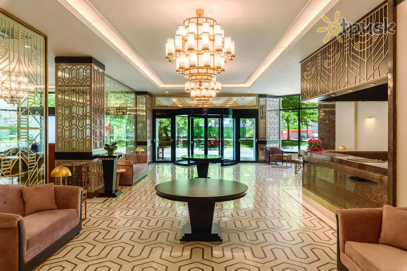 Фото отеля Ramada Hotel & Suites Istanbul Golden Horn 5* Стамбул Турция лобби и интерьер