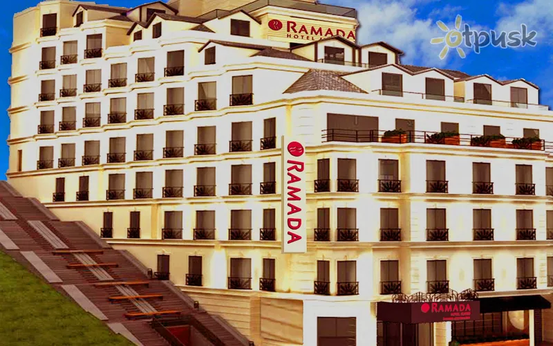 Фото отеля Ramada Hotel & Suites Istanbul Golden Horn 5* Стамбул Турция экстерьер и бассейны