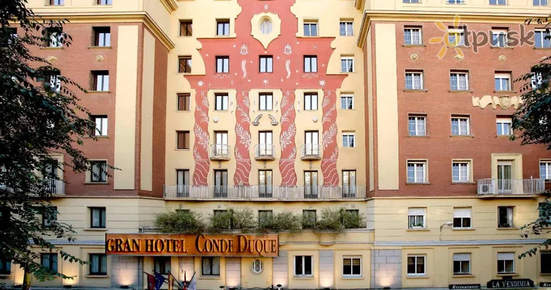 Фото отеля Sercotel Gran Hotel Conde Duque 4* Madride Spānija ārpuse un baseini