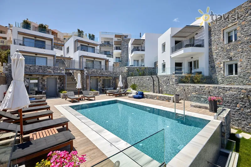 Фото отеля Seascape Luxury Residences 4* о. Крит – Іракліон Греція екстер'єр та басейни