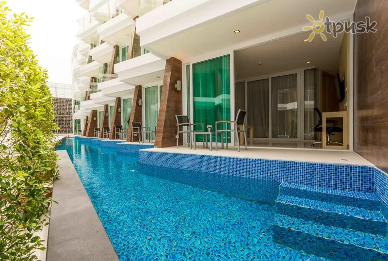 Фото отеля The Beachfront Hotel Phuket 4* apie. Puketas Tailandas išorė ir baseinai