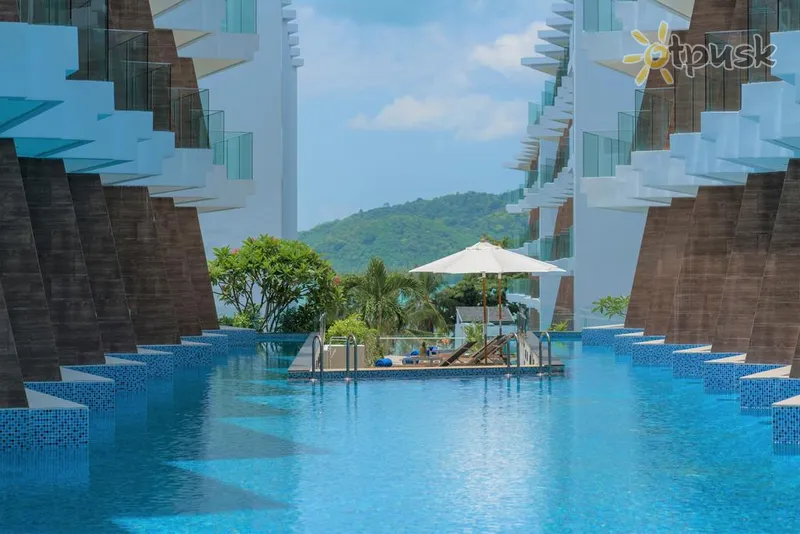 Фото отеля The Beachfront Hotel Phuket 4* apie. Puketas Tailandas išorė ir baseinai