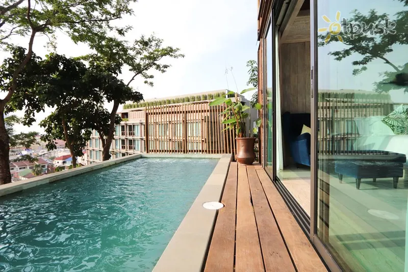 Фото отеля Dinso Resort & Villas Phuket 4* apie. Puketas Tailandas išorė ir baseinai