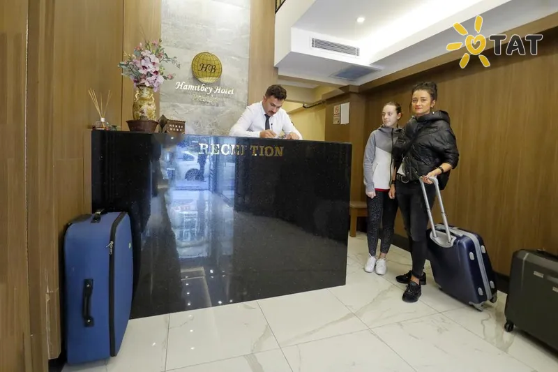 Фото отеля Hamitbey Prestige Hotel 3* Стамбул Туреччина лобі та інтер'єр