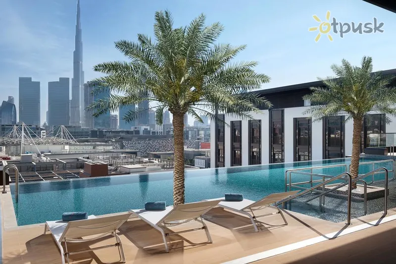 Фото отеля La Ville Hotel & Suites City Walk Dubai 5* Dubajus JAE išorė ir baseinai