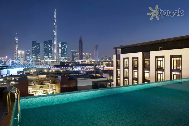 Фото отеля La Ville Hotel & Suites City Walk Dubai 5* Dubajus JAE išorė ir baseinai