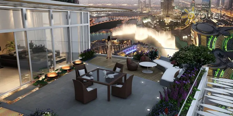 Фото отеля Address Fountain Views 5* Дубай ОАЭ бары и рестораны