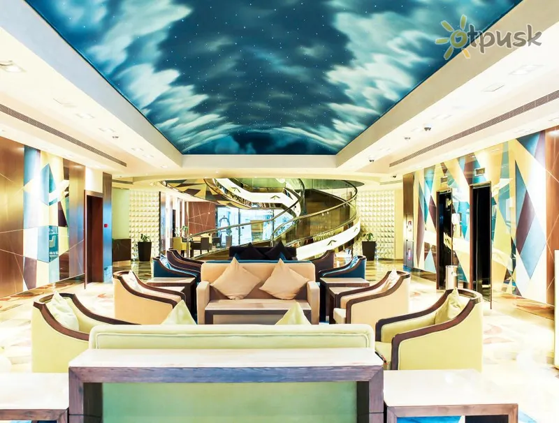 Фото отеля The Leela Hotel 4* Дубай ОАЭ лобби и интерьер