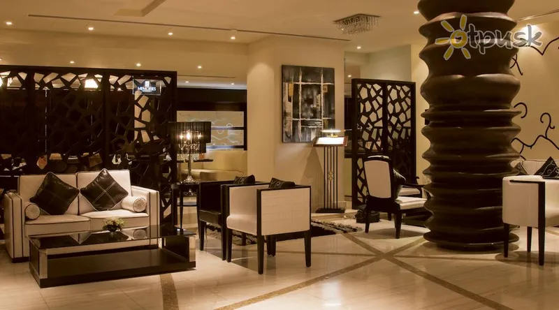 Фото отеля Kingsgate Hotel by Millennium 3* Abu Dabis JAE fojė ir interjeras
