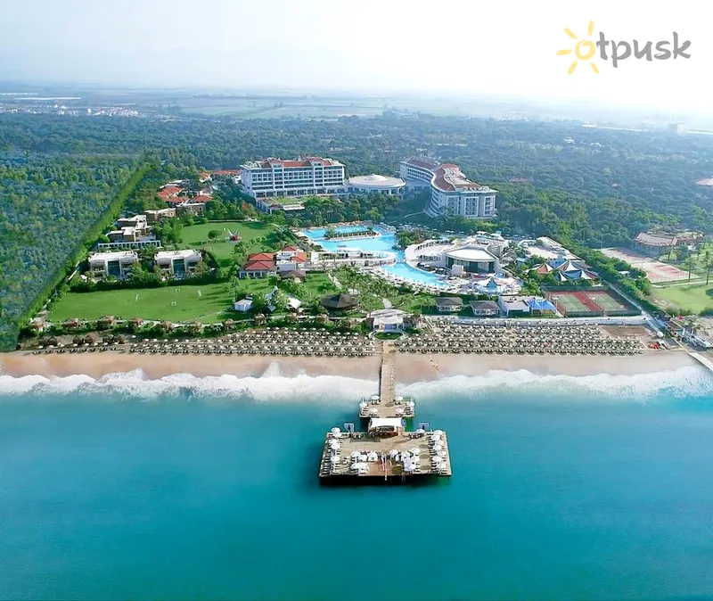 Фото отеля Ela Excellence Resort Belek 5* Belekas Turkija papludimys
