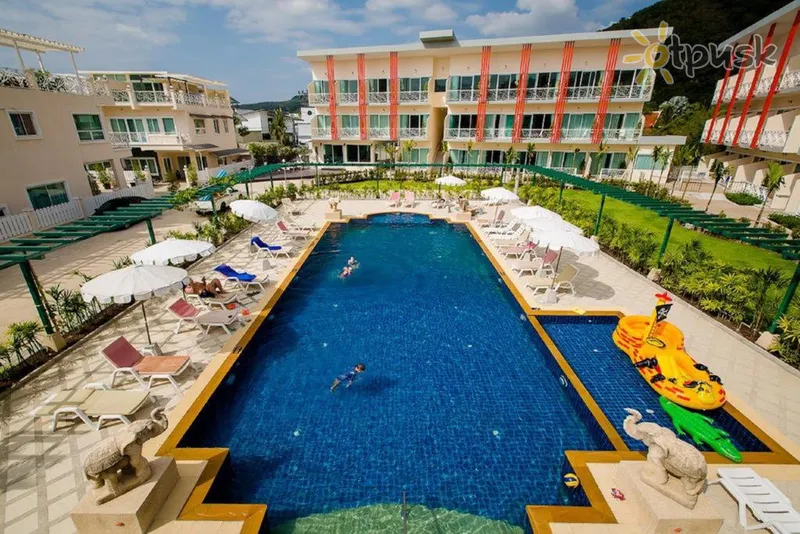 Фото отеля The Trend Kamala Hotel 3* par. Puketa Taizeme ārpuse un baseini