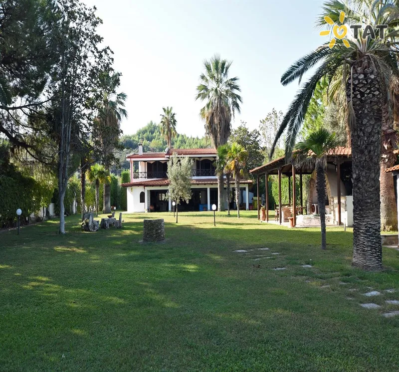 Фото отеля Beachfront Villa 4* Халкідіки – Кассандра Греція екстер'єр та басейни