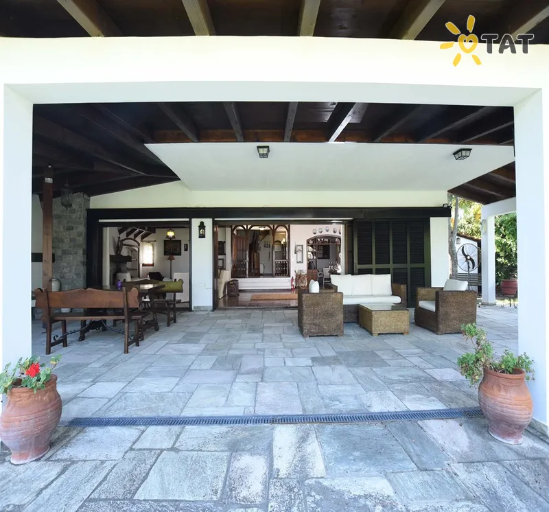 Фото отеля Beachfront Villa 4* Халкідіки – Кассандра Греція екстер'єр та басейни