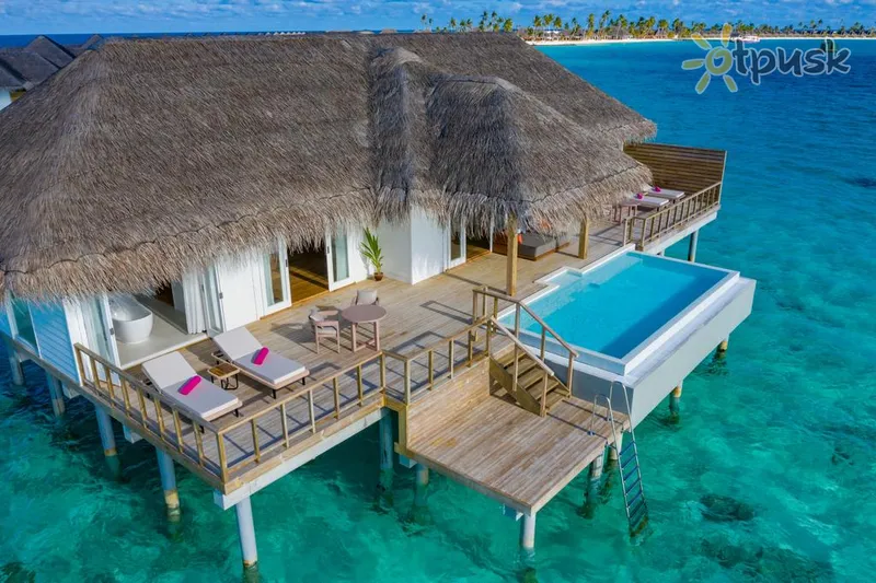 Фото отеля Sun Siyam Iru Veli 5* Dhaalu atolas Maldyvai išorė ir baseinai