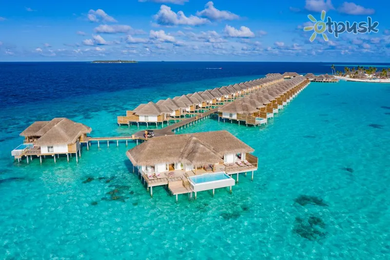 Фото отеля Sun Siyam Iru Veli 5* Dhaalu atolas Maldyvai išorė ir baseinai