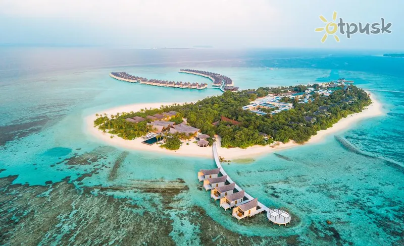 Фото отеля Movenpick Resort Kuredhivaru Maldives 5* Nunu atols Maldīvija ārpuse un baseini